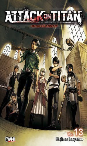 ATTACK ON TITAN Vol. 13 Shingeki no Kyojin Ataque a los titanes