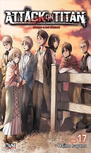 ATTACK ON TITAN Vol. 17 Shingeki no Kyojin Ataque a los titanes