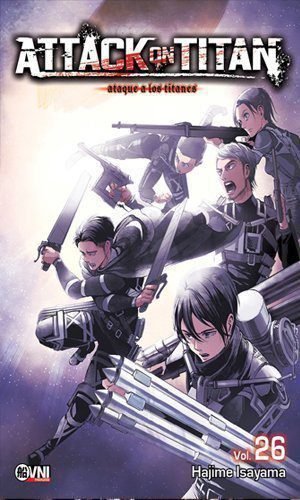ATTACK ON TITAN Vol. 26 Shingeki no Kyojin Ataque a los titanes